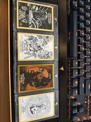 Stranger Things Zerocool 3 /86 And 1 /99 The Bait, Hail lord Vecna, Curse, Heart