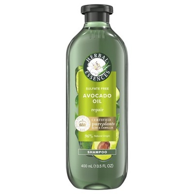 Herbal Essences Avocado Oil Sulfate Free Shampoo, Hair 13.5 Fl Oz (Pack of 1) 