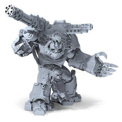 56mm 3D Print Model Kit Warrior Heavy Destroyer Unpainted