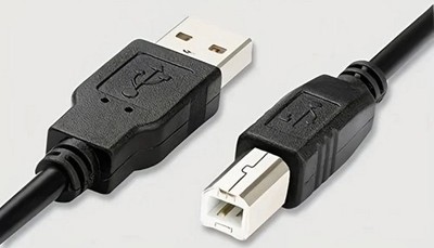 USB-B 2.0 Cable For Nylon Epson HP Canon Brother Printer Scanner