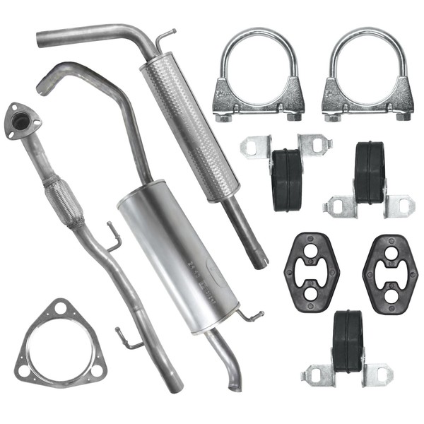 Auspuff SchalldäMpferset FüR Skoda Fabia 1 I Kombi 1.4 (2006-12/2007)-image