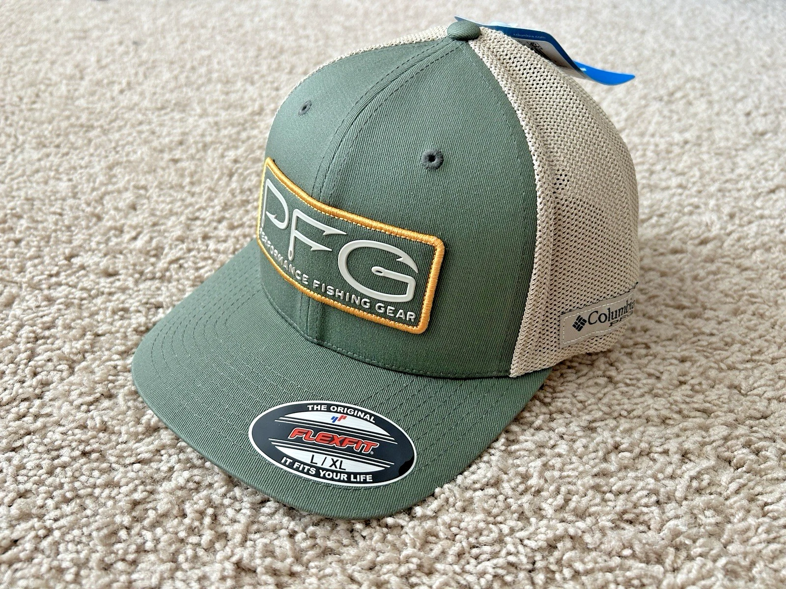 Columbia PFG Fish Hook Flexfit Cap L/XL Green
Opens in a new window or tab