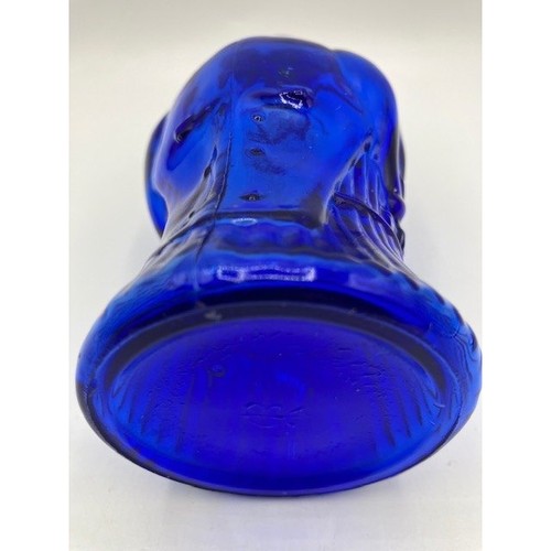 Cobalt Blue Man Figure Bottle Spice Shaker by Imperial Glass Collectible Decor - Picture 4 of 4