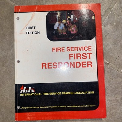 Rare First Edition Fire Service First Responder International Fire Service 1st