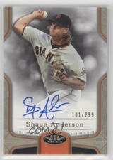 2020 Topps Tier One Break Out Auto 101/299 Shaun Anderson #BOA-SA Auto 0e1