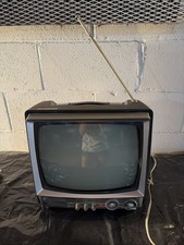Vintage 1970 General Electric Black And White TV Model TR814CE8 Working
