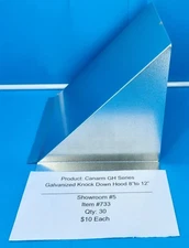 Canarm GH Series Galvanized Knock Down Hood Fan Covers 8" to 12" (10 hoods)