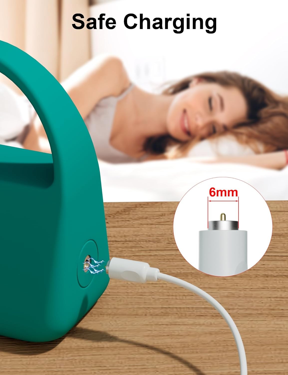 Bicmice Magnetic USB Charger Cable Replacement DC Charging Cord(2.6Ft/0.8M) 