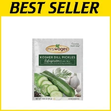 Ready-to-Eat Kosher Dill Refrigerator Pickles Mix - 12 Pack - 4 Pints Each
