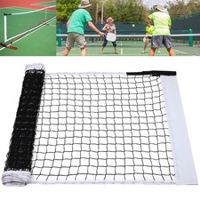 TOBWOLF 22x3ft Pickleball Replacement 22x3 ft, Black White Net