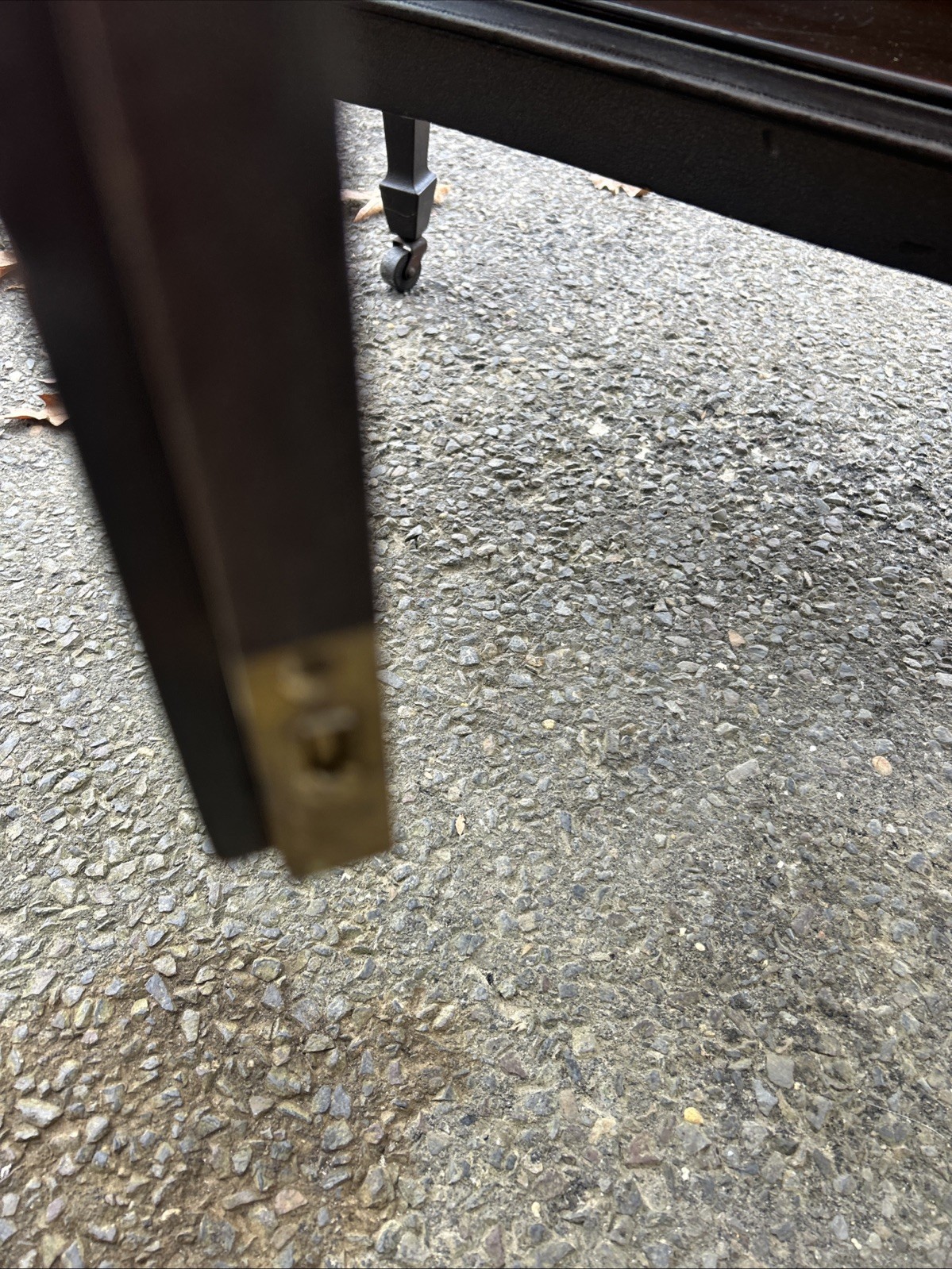 Antique wood cabinet curved glass Great Display Cabinet