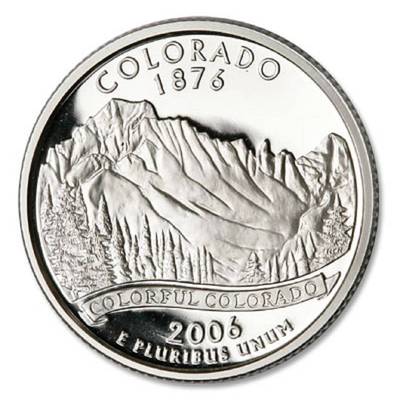 2006 S COLORADO *PROOF* STATE QUARTER **FREE SHIPPING** 2006 S COLORADO *PROOF* STATE QUARTER **FREE SHIPPING**
