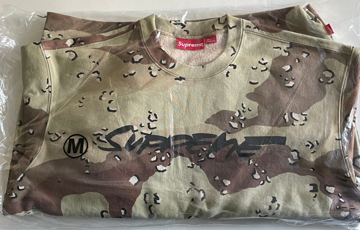 NEW Supreme Futura Logo Crewneck Sweatshirt Size Medium NEW Supreme Futura Logo Crewneck Sweatshirt Size Medium