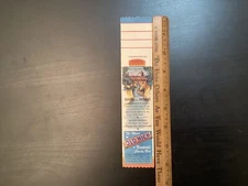 Vintage 1946 Old Nick Candy Bar Book Mark  "Books are Bridges"