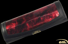 Eyeglass Case Cowhide Leather, varnished