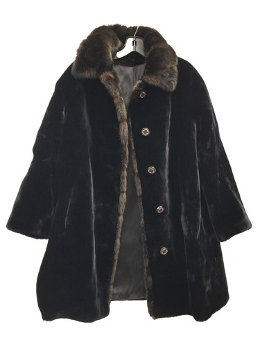 Maximilian Mid Length Sable Fur Coat Real Genuine Fur L/XL