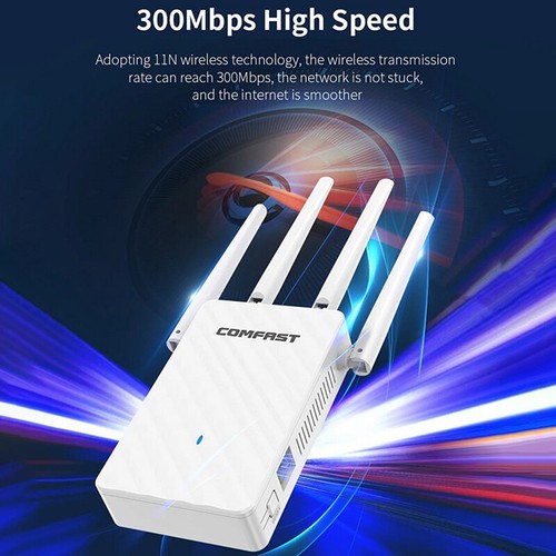 300Mbps WiFi Repeater Amplifier 2.4G Wireless Long Range Router Signal Extender - Zdjęcie 6 z 6