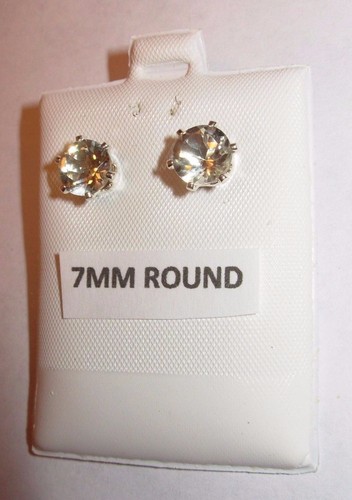 PRASIOLITE GREEN AMETHYST STUD EARRINGS EARTHMINED GEMS US MADE PICK A SIZE! - Picture 2 of 15