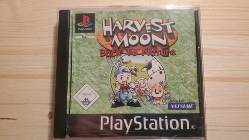 Harvest Moon: Back to Nature + Schutzhülle - Playstation 1 Spiel - PS1 - #3 - Bild 1 von 5