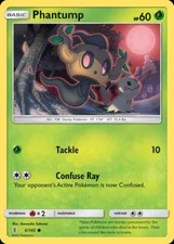 Pokemon Phantump (6/169) Guardians Rising LP
