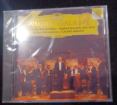 ABBADO WAGNER GALA CD New Shrink Wrapped Live From Berlin 