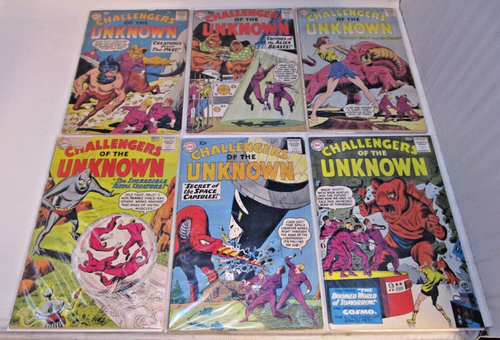 Challengers of the Unknown #1-87 1958-78 Complete Set DC Silver Age Low-Mid G-FN - Picture 10 of 23