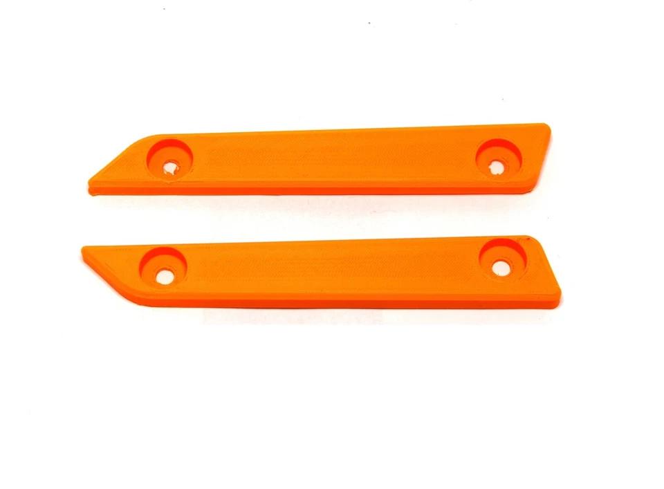 Naranja Espejo Bloque Off Placas Base Billet Hole Covers Cap para KTM RC 390 ... - Imagen 3 de 4