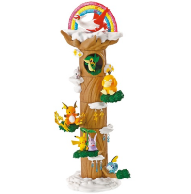 Re-Ment Gather! Overlap! Pokemon Forest 7 Weather Tree Box Figure