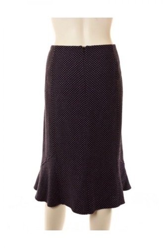 NINE WEST women’s violet wool blend skirt Sz 16W - Picture 2 of 2