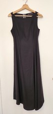 Zara Classic Black A-Line Sleeveless Dress Size Small