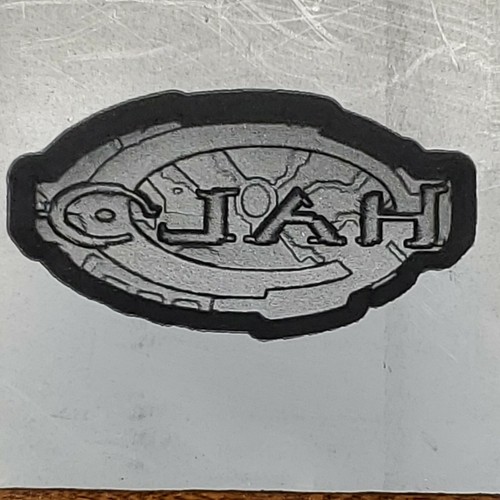 Halo 3D Graphite Ingot Mold Gold Silver Copper Tin Melting Casting Refining - Picture 2 of 2