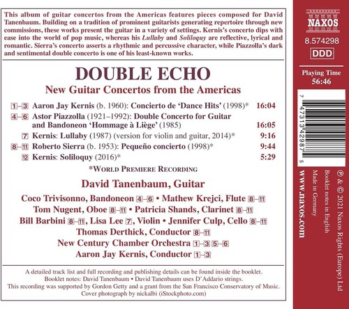 Kernis, Piazzolla, Sierra Double Echo - New Guitar Concertos from the Americas - 第 3/3 張圖片