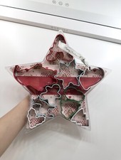 The Bake House Christmas 10 Pcs Cookie Cutter Set