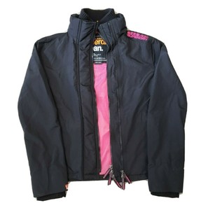hooded windcheater superdry zip jacket japan womens medium