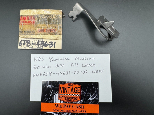 NOS Yamaha Marine Genuine OEM Tilt Lever Part # 6J8-43631-00-00 New - Foto 1 di 8