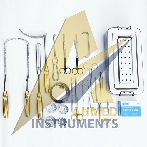 Juego de instrumentos de mamoplastia de acero inoxidable alemán - Imagen 2 de 2