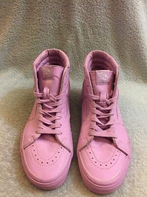light purple vans high tops