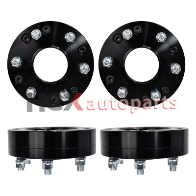 4x 2'' 5x5 to 6x5.5 Wheel Adapter fits Chevy 5 Lug adapter 6 Lug Wheels GMC Jeep