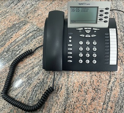 Tiptel 85 System S0 ISDN Tischtelefon Officetelefon Businesstelefon TOP-Zustand