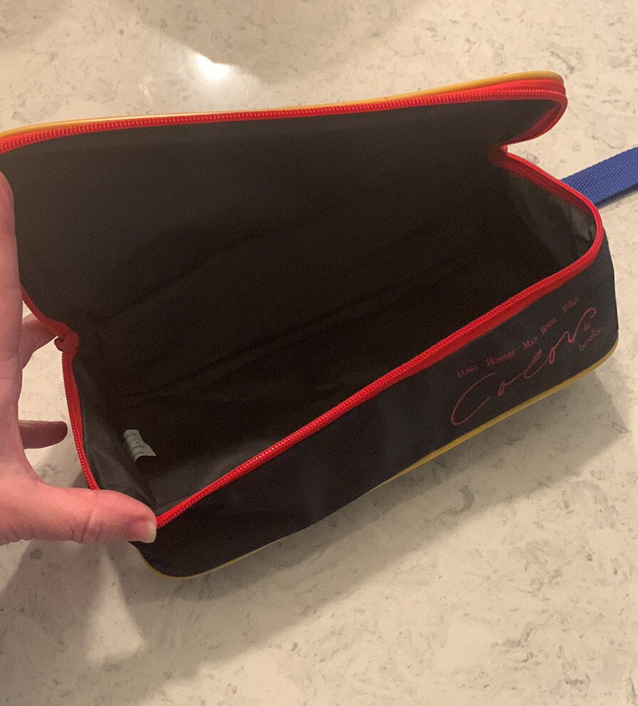 Vintage United Colors Of Benetton Cassette Or Toiletry Bag