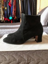 Stivali da donna neri Salvatore Ferragamo scamosciato Acquisti