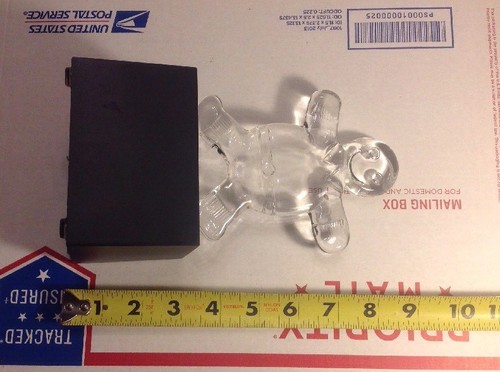 RAR Lillie Glasbläser Kunstglas Lebkuchenmann Weihnachten Skulptur Figur - Bild 6 von 6