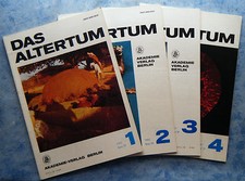 Das Altertum Alte Geschichte und Arch&auml;logie Band 28 komplett Heft 1-4 DDR 1982