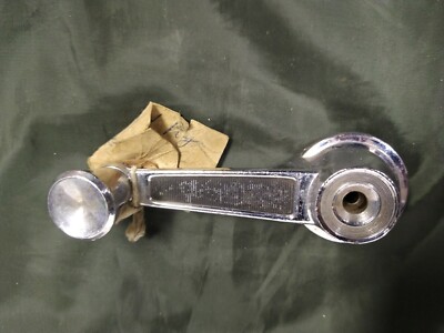 NOS MOPAR CHROME WINDOW CRANK HANDLE PN2299928 FOR 1963-66 C BODY CARS/EXC IMPER