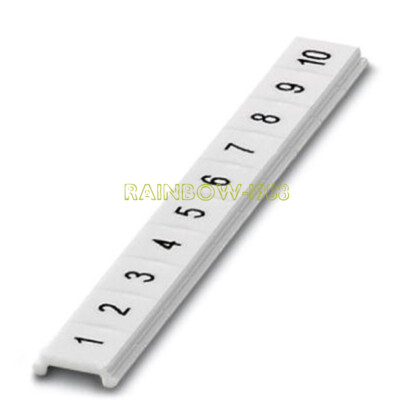 QTY:10 FOR Phoenix Contact Marking Strip ZBF 5,LGS Order # 0808671
