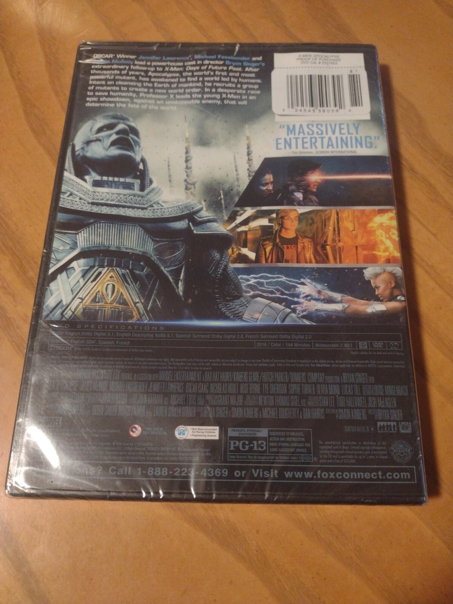 Sealed X-Men Apocalypse Promotional Copy (DVD, 2016) Promo Dvd | eBay