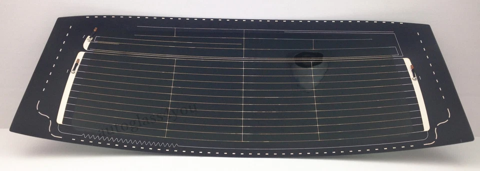 Heated Rear Window Back Glass w/ Antenna For 2005-2007 Dodge Magnum Foto 2 de 4