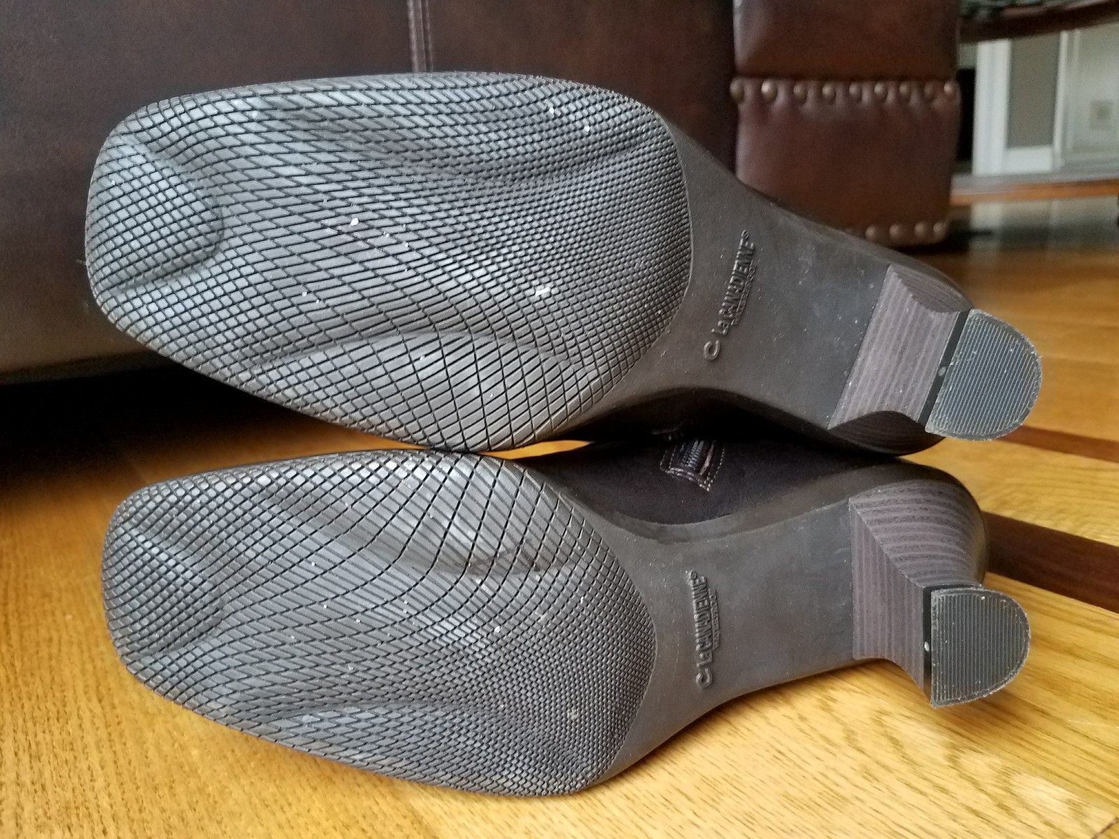 La Canadienne Brown Leather Zip Kitten Kitten Kitten Heel Ankle Boots Size 7.5 Style 15222 3625f2 La Canadienne Brown Leather Zip Kitten Kitten Kitten Heel Ankle Boots Size 7.5 Style 15222 3625f2