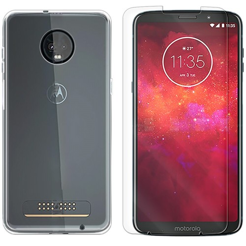 Easy to Install Tempered Glass Screen Protecto Case for Motorola Moto Z3 XT1929 - 第 1/1 張圖片