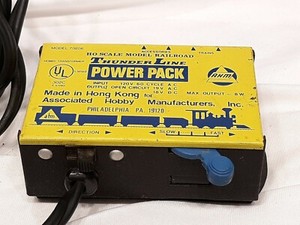 AHM-Thunder-Line-Ho-Scale-Railroad-Power-Pack-Transformer-Model-70206-tested